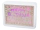 3D Paper Cutout Night Light with RGB LED, Remote & Touch Control, White