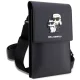 Karl Lagerfeld Universal Phone Pouch Saffiano K&C NFT, Black