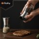 Ruhhy Manual Salt and Pepper Grinder Set, Glass Body, 2 Pack, 25459