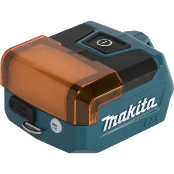 Makita DML817 18V LXT Cordless LED Flashlight with USB Port, Bare Unit, Blue/Black