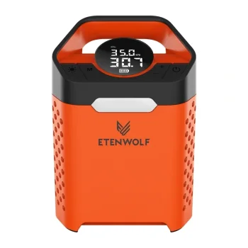 Etenwolf V3 Cordless Car Air Compressor, 11.03 bar, 7800 mAh
