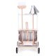 ECOTOYS Wooden Cleaning Toy Set with Trolley for Kids