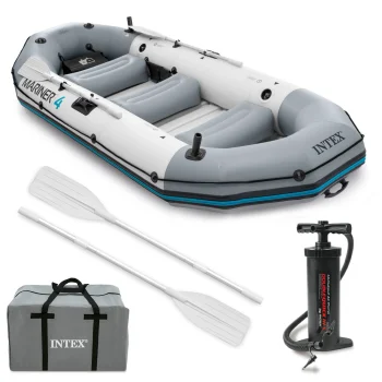 INTEX 68376 Mariner 4 Inflatable Boat Set (4-Person)