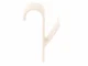 Bathroom Radiator Towel Hook, Cream