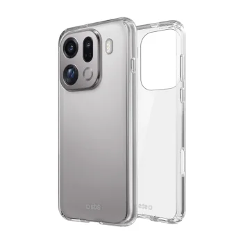 SBS Skinny Cover Case for Oppo Find X9 Pro, Transparent