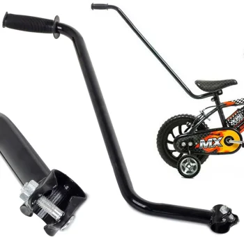 Universal Push Handle for Kids Bike, Black