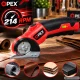 Cordless Electric Scissors OPEX TOOLS OPX28021, 1500 mAh, USB-C, Red/Black