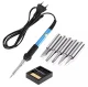 Soldering Kit with Adjustable Temperature, Accessories Included, Multicolor