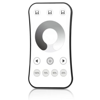 Ultra-Slim LED Dimmer Remote R6-1 RF 2.4GHz Single Color Control