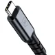3mk Hyper Cable N-SERIES USB-C to USB-C Cable 2m, Black