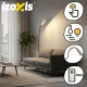 LED Floor Lamp with Remote and Timer 180cm Izoxis 26885, black