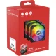 ADATA XPG VENTO R 120 ARGB Reverse Fans, 120mm, 3-Pack, Black