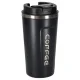 Smart Travel Mug with LED Display, 500ml, Black