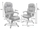 Sofotel 2271 Faux Leather Office Chair, Brown