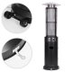 MultiGarden BYH-D-PC 11 kW Gas Patio Heater with Glass Tube and Cover, Black