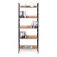 Modernhome Loft Style Shelving Unit, 5 Shelves, 160 cm, Metal/MDF