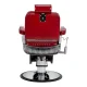 Barber Chair Gabbiano Royal X, Red