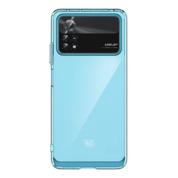 Dėklas Xiaomi Poco X4 Pro 5G Outer Space Case su lanksčiu rėmeliu, mėlynas