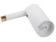 Electric Water Bottle Pump USB Rechargeable Folding Automatic Dispenser for 5 Gallon, White