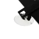 Iso Trade Universal Car Windshield Sunshade Blind, 150 x 65 cm, Black/Grey