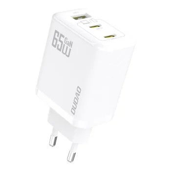 Dudao A29 65W GaN Wall Charger 2x USB-C / 1x USB-A - White
