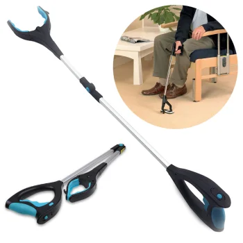 Foldable Grabber Tool with LED Light and Magnet (82 cm)