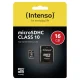 Intenso 16GB microSDHC Memory Card Class 10 with Adapter