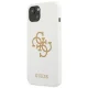 Guess iPhone 13 mini White Silicone 4G Logo Case