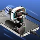Dudao R2PRO+ FM Transmitter with Bluetooth 5.3 and PD 25W Charging, Black/Silver