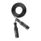 4Fizjo BASIC Skipping Rope with Anti-Slip Handles, Black