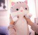 Plush Long Cat-shaped Hugging Pillow, 110cm