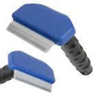 Deshedding Tool for Dogs and Cats, Undercoat Grooming Brush, 4.5 cm, Blue-Black