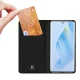 Dux Ducis Skin Pro Wallet Case for Honor Magic5 with Stand, Black