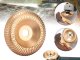 Wood Milling and Grinding Disc for Angle Grinder, 125mm, Gold
