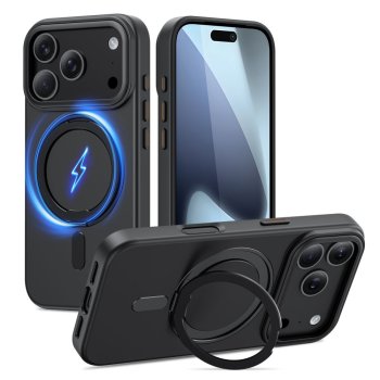 Tech-Protect MagRing MagSafe Phone Case Cover iPhone 17 Pro - matte black