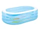 Intex 57482 Inflatable Kids Pool, Oval, 163x109x46 cm