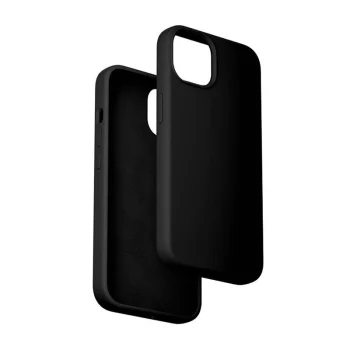 Vention KUFB0-20 Silicone Case for iPhone 15 Plus with MagSafe, Black