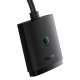 Baseus AirJoy 2in1 4K 60Hz bi-directional HDMI adapter with built-in 1m cable - black