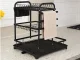 3-Tier Dish Drying Rack with Drip Tray, Black