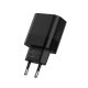 Tech-Protect C20W charger 2x USB-C PD 20W - black
