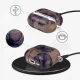 Tech-Protect Lamano Case for AirPods 4, Brown and Purple