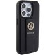 Guess Grip Stand 4G Triangle Strass case for iPhone 15 Pro - black
