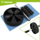 TRIZAND Ab Roller Wheel with Knee Pad Core Workout, Black