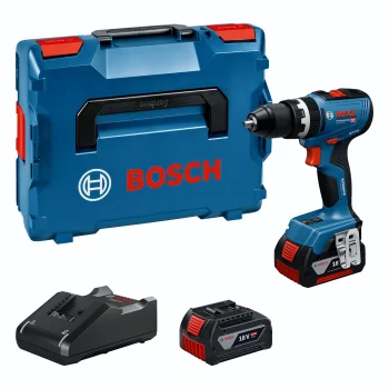 Bosch GSB 18V-65 Cordless Impact Drill Driver 18 V with 2x 5.0 Ah Batteries
