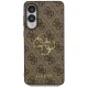 Guess 4G Big Logo Case for Samsung Galaxy S25 Edge, Brown