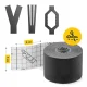 4Fizjo Kinesiology Tape 5 cm x 5 m, Black