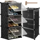Ruhhy Modular Shoe Rack, 6 Levels