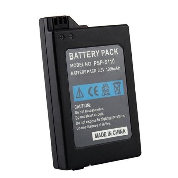 Sony PSP-S110 Replacement Battery 3.6V 1800mAh