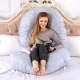 Nicekids C-Shape Pregnancy and Nursing Pillow, 130x70 cm
