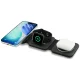Guess 4G 3-in-1 15W MagSafe Wireless Charger Black
